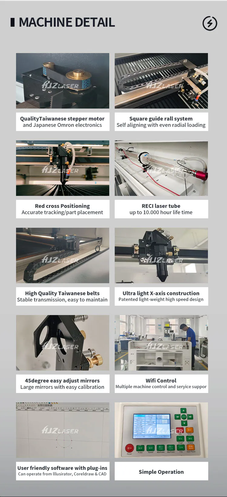 machine details